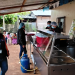 Comedor social continúa brindando alimentos a personas albergadas./Foto: Mides.
