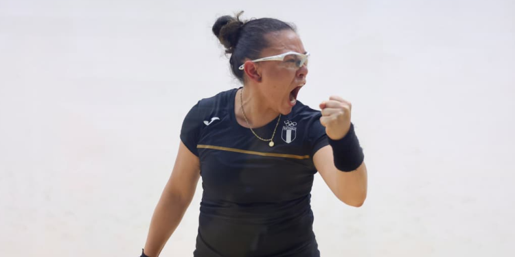 Gaby Martínez gana medalla de plata en ráquetbol individual en los Juegos Centroamericanos y del Caribe Santo Domingo 2026