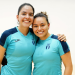 Gaby Martínez y María Renée Rodríguez ganan plata en dobles femenino en Santo Domingo 2026
