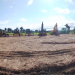 Maquinaria del Cuerpo de Ingenieros en el terreno de la construcción de la cárcel. Foto: / Ejército