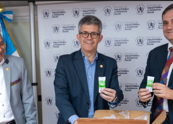 14 mil niñas y niños serán beneficiados con el Suplemento Nutricional Lipídico. / Foto: MSPAS.