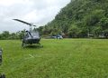 Ejército de Guatemala y Conred habilitan puente aéreo para traslado de ayuda humanitaria