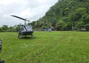 Ejército de Guatemala y Conred habilitan puente aéreo para traslado de ayuda humanitaria
