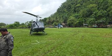 Ejército de Guatemala y Conred habilitan puente aéreo para traslado de ayuda humanitaria