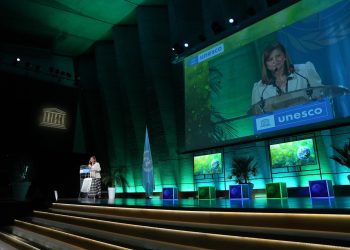 Vicepresidenta participa en la conferencia mundial de la UNESCO. (Foto: vicepresidencia)