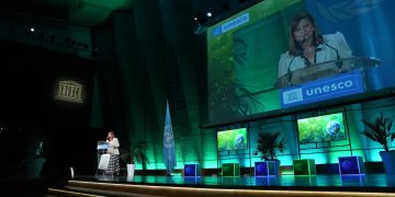Vicepresidenta participa en la conferencia mundial de la UNESCO. (Foto: vicepresidencia)