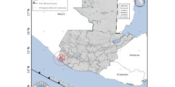 Temblor de 5.6 grados fue sensible en Guatemala
