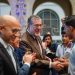 Presidente Arévalo participó en la entrega de tables por el programa Ciudadanía Digikal. (Foto: Gilbert García)