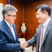 Ministro de Salud fortalece la cooperación con la República de China Taiwán. (Foto: MSPAS)
