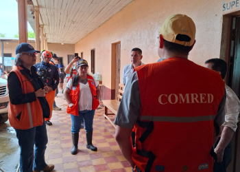 Conred supervisa acciones de respuesta en Alta Verapaz. (Foto: Conred)