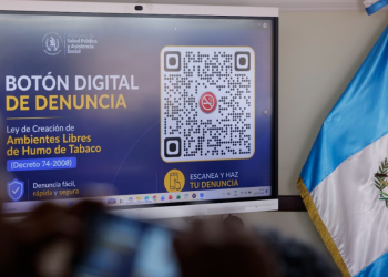 Ministerio de Salud lanza Botón Digital de Denuncias por consumo de tabaco. (Foto: Gilbert García)
