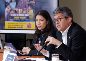Ministerio de Salud presentó el botón de denuncias por uso de tabaco. (Foto: Gilbert García)