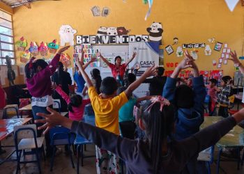 Impulsan idioma kaqchikel en estudiantes de Sacatepéquez./Foto; MCD.