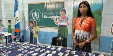 Ministerio de Educación fomenta los idiomas mayas en la Filgua. (Foto: Cindy Alonzo)