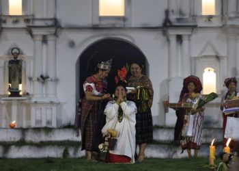 Representante de Santa Cruz Barillas se corona como la nueva Rab’in Ajaw 2026-2027