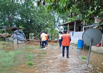 Conred mantiene acciones de respuesta ante inundaciones registradas en Alta Verapaz