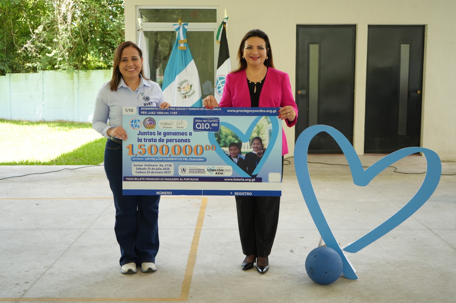 Lanzan billete conmemorativo contra la trata de personas