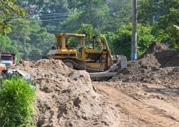 Continúan los trabajos en el kilómetro 189.5 de la ruta CITO-180