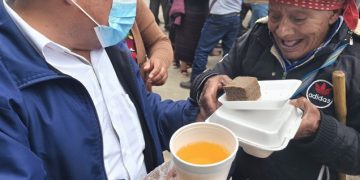 Inauguran comedor social móvil temporal en San Sebastián Huehuetenango