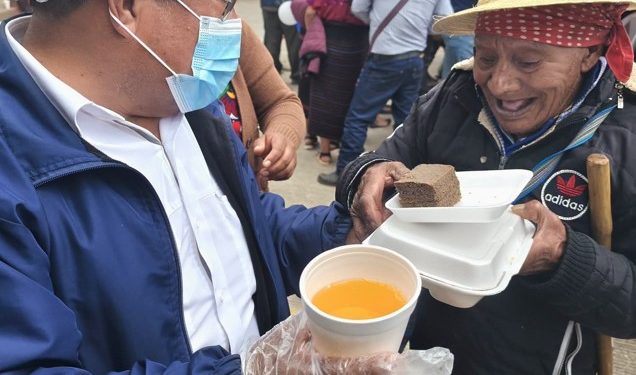 Inauguran comedor social móvil temporal en San Sebastián Huehuetenango