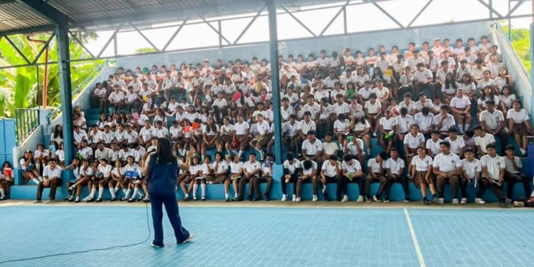 Estudiantes de San Andrés Villa Seca conocen la Política Nacional de Juventud y fortalecen conocimientos sobre prevención