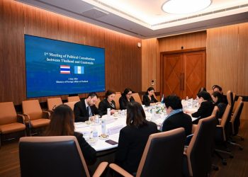 Guatemala y Tailandia celebran la Primera Reunión del Mecanismo de Consultas Políticas