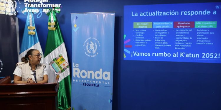 Escuintla realiza Ronda Departamental para informar avances institucionales