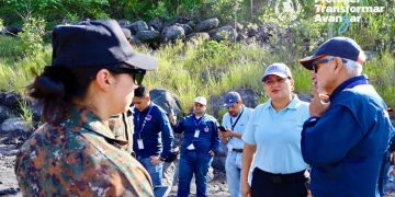 Verifican áreas de riesgo por inundaciones en la cuenca del río Achiguate