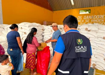 Coordinan asistencia alimentaria para más de 7 mil 800 familias en Cuilapa