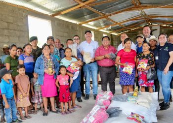 Gobierno fortalece la seguridad alimentaria de familias en San José Las Lágrimas
