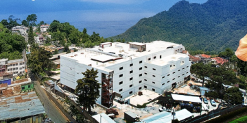 Hospital de Sololá registra un 90.56% de avance en la construcción. (Foto: archivo)