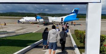 Recomiendan anticipar llegada al Aeropuerto Mundo Maya por manifestación en la zona./Foto: DGAC.
