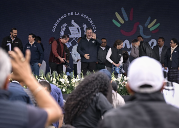 Presidente en Huehuetenango por la estrategia multisectorial Mano a Mano.