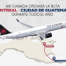 Air Canadá operará vuelos directos entre Montreal y Ciudad de Guatemala a partir de octubre