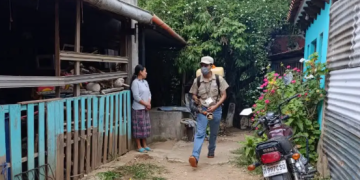 Salud realiza acciones de nebulización para proteger contra el dengue a comunidades de San Pedro Sacatepéquez