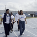 La vicepresidenta Karin Herrera participó en la segunda carrera por la Lactancia Materna. (Foto: DCA)