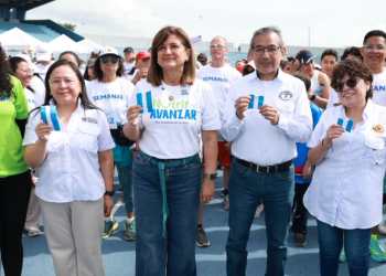 Vicepresidenta participa en la segunda Carrera por la Lactancia Materna destacando el aporte de los 14 bancos de leche en el país
