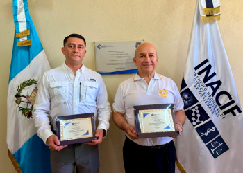 La inauguración fue encabezada por el viceministro de Seguridad, Roberto Solórzano; el director general del Sistema Penitenciario, Jorge López Dellachiessa. / Foto: SP