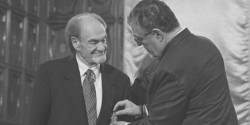 Presidente lamenta fallecimiento de Rodolfo Rohrmoser./Foto: Presidencia.