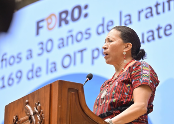 Guatemala conmemora 30 años de la ratificación del Convenio 169 de la OIT./Foto: Álvaro Interiano.