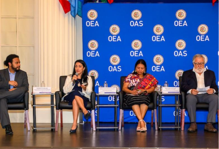 Guatemala comparte ante la OEA experiencia de diálogo con autoridades indígenas