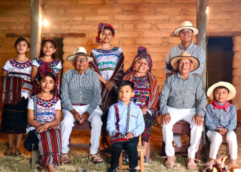 Comunidad lingüística chalchiteka celebra festival literario “Los cuentos de mi abuelo”./Foto: ALMG.