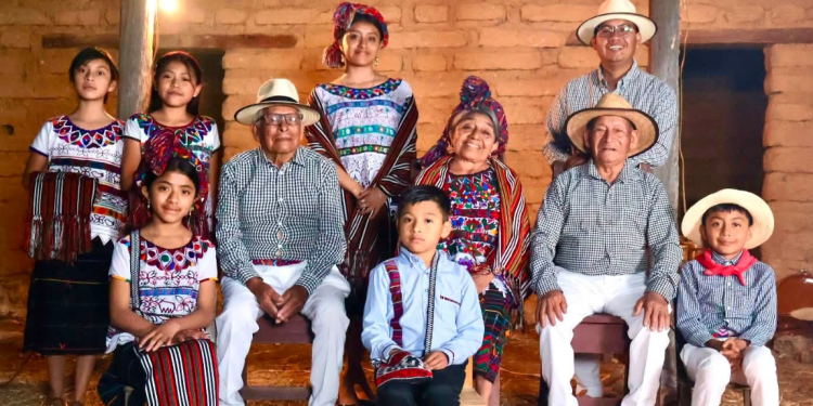 Comunidad lingüística chalchiteka celebra festival literario “Los cuentos de mi abuelo”./Foto: ALMG.