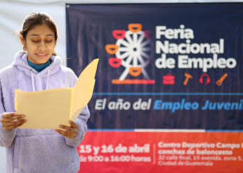 Segunda Feria Nacional del Empleo se celebra en Guatemala./Foto: Mintrab.