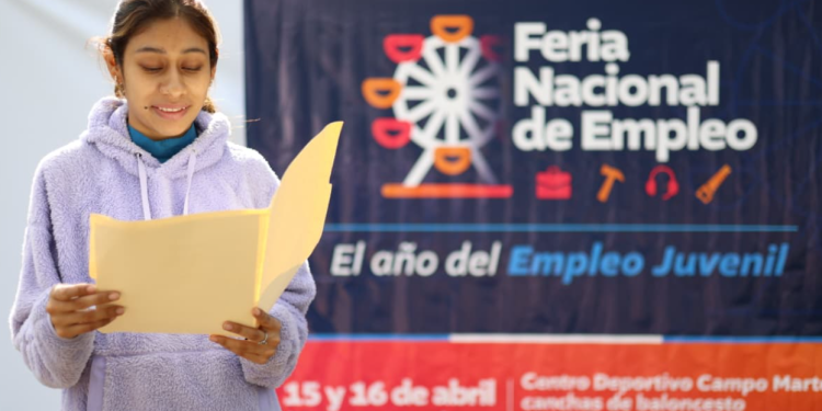 Segunda Feria Nacional del Empleo se celebra en Guatemala./Foto: Mintrab.