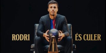 Barcelona hace oficial el fichaje de Rodri: el Balón de Oro llega hasta 2030