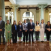 Presidente Bernardo Arévalo se reunió este martes con representantes del Grupo de Trabajo de las Naciones Unidas sobre Empresas y Derechos Humanos, / Foto: Álvaro Interiano