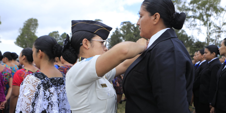 628 mujeres se preparan para integrar las filas de la PNC