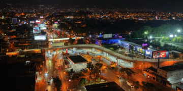 Paso a desnivel de la calzada Roosevelt ya fue inaugurado./Foto: SCSP.