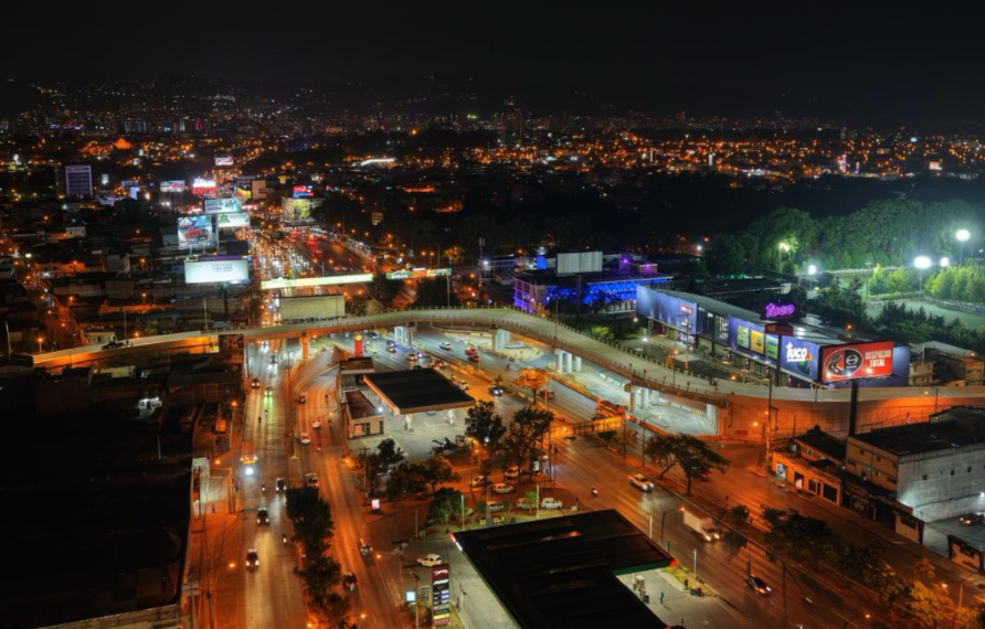Paso a desnivel de la calzada Roosevelt ya fue inaugurado./Foto: SCSP.